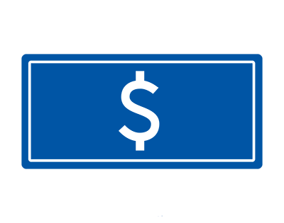 Icon of a dollar bill